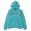 グラソス(GLAZOS)の【NAUTICA】フロントロゴアップリケジップパーカー グリーン(025)