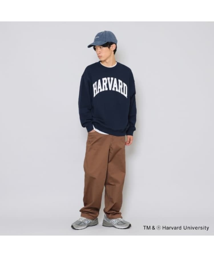 グラソス(GLAZOS)の【HARVARD】フロントアーチロゴプリントトレーナー1