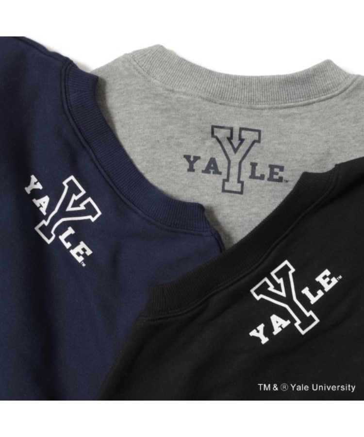 グラソス(GLAZOS)の【YALE】フロントフットボールロゴプリントトレーナー8