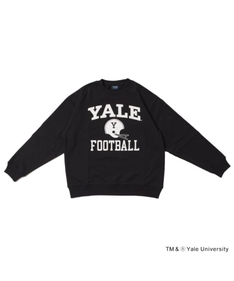 グラソス(GLAZOS)の【YALE】フロントフットボールロゴプリントトレーナー10