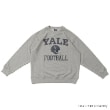 グラソス(GLAZOS)の【YALE】フロントフットボールロゴプリントトレーナー グレー(012)