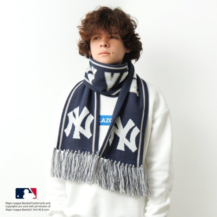 グラソス(GLAZOS)の【MLB】チームロゴマフラー ストール・マフラー
