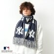グラソス(GLAZOS)の【MLB】チームロゴマフラー ネイビー(094)
