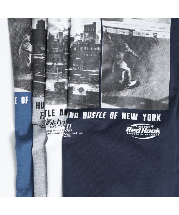 グラソス(GLAZOS)のNYCバックフォト長袖Tシャツ10