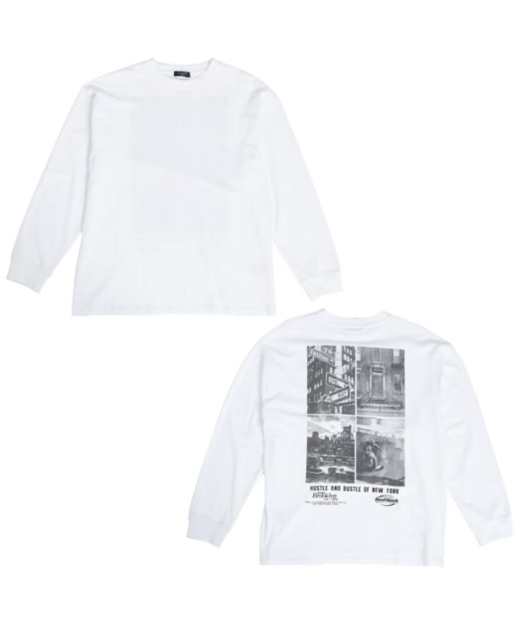グラソス(GLAZOS)のNYCバックフォト長袖Tシャツ12