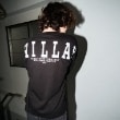 グラソス(GLAZOS)の【STREET】バックワイドロゴビッグ長袖Tシャツ ブラック(219)