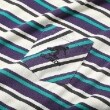 グラソス(GLAZOS)のボーダー・ワンポイント刺繍ポケット付きビッグ長袖Tシャツ14