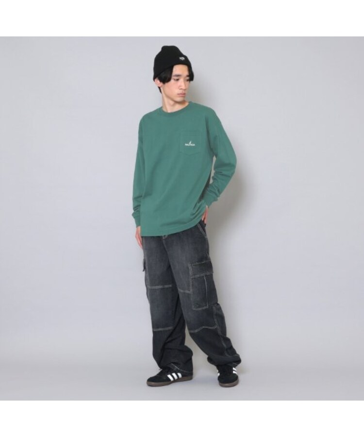 グラソス(GLAZOS)の【NAUTICA】バックスケーターロゴ長袖Tシャツ3