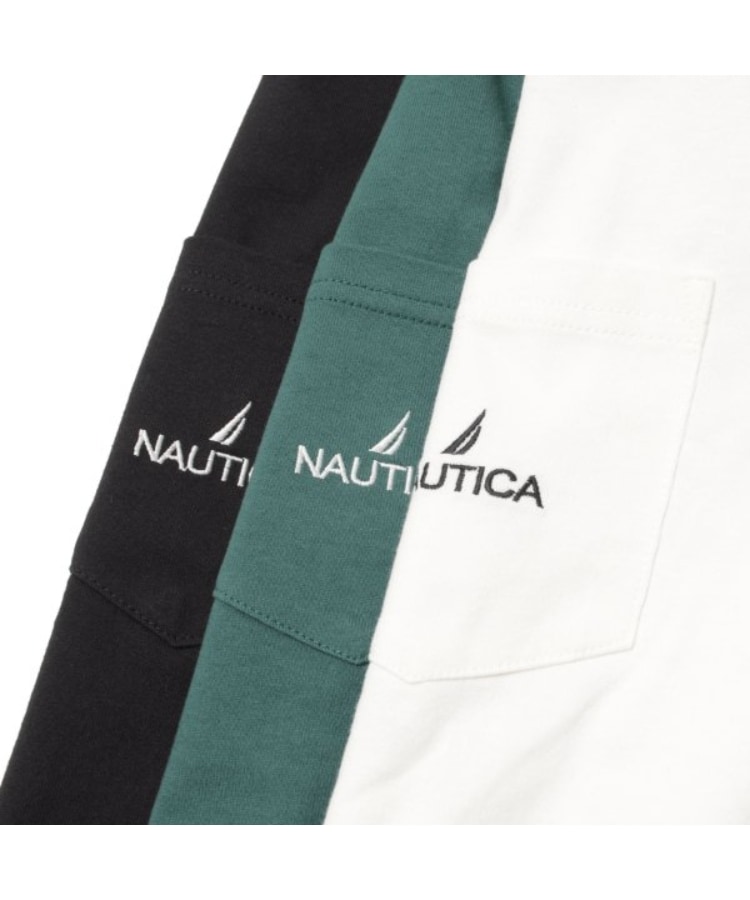 グラソス(GLAZOS)の【NAUTICA】バックスケーターロゴ長袖Tシャツ6