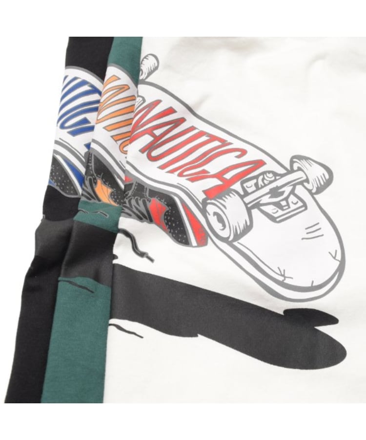 グラソス(GLAZOS)の【NAUTICA】バックスケーターロゴ長袖Tシャツ7