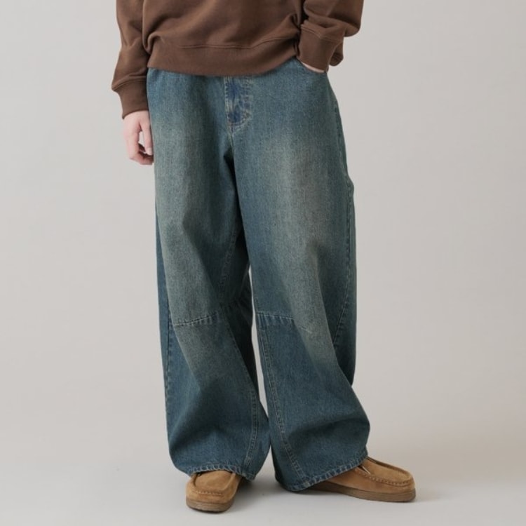 グラソス(GLAZOS)のデニム・ワイドカーブパンツ その他