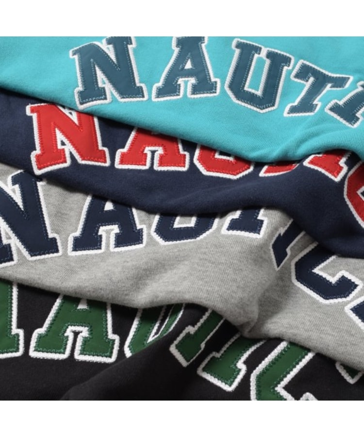 グラソス(GLAZOS)の【NAUTICA】フロントロゴアップリケトレーナー3