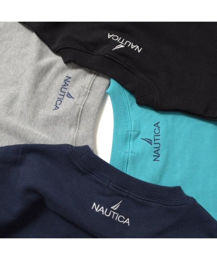 グラソス(GLAZOS)の【NAUTICA】フロントロゴアップリケトレーナー4