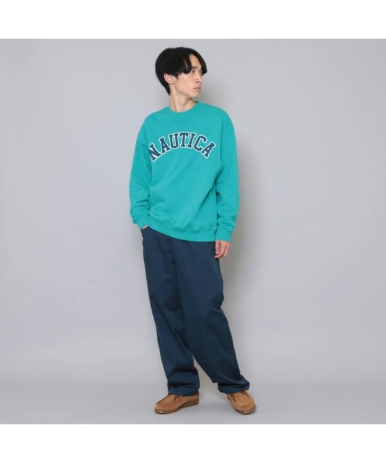 グラソス(GLAZOS)の【NAUTICA】フロントロゴアップリケトレーナー8
