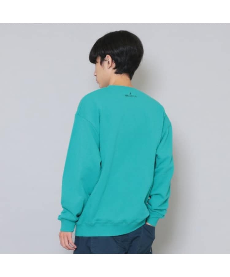 グラソス(GLAZOS)の【NAUTICA】フロントロゴアップリケトレーナー9