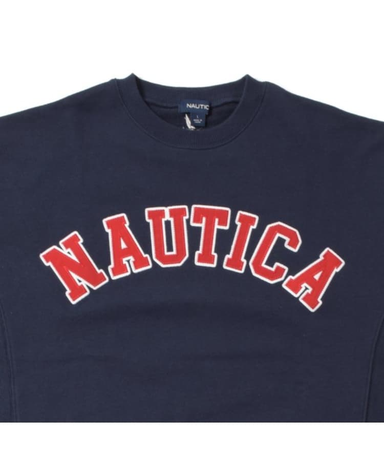 グラソス(GLAZOS)の【NAUTICA】フロントロゴアップリケトレーナー10