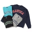 グラソス(GLAZOS)の【NAUTICA】フロントロゴアップリケトレーナー5