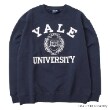グラソス(GLAZOS)の【YALE】フロントエンブレムロゴプリントトレーナー7