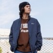 グラソス(GLAZOS)の【セットアップ対応】刺繍ロゴジップアップジャケット ネイビー(094)