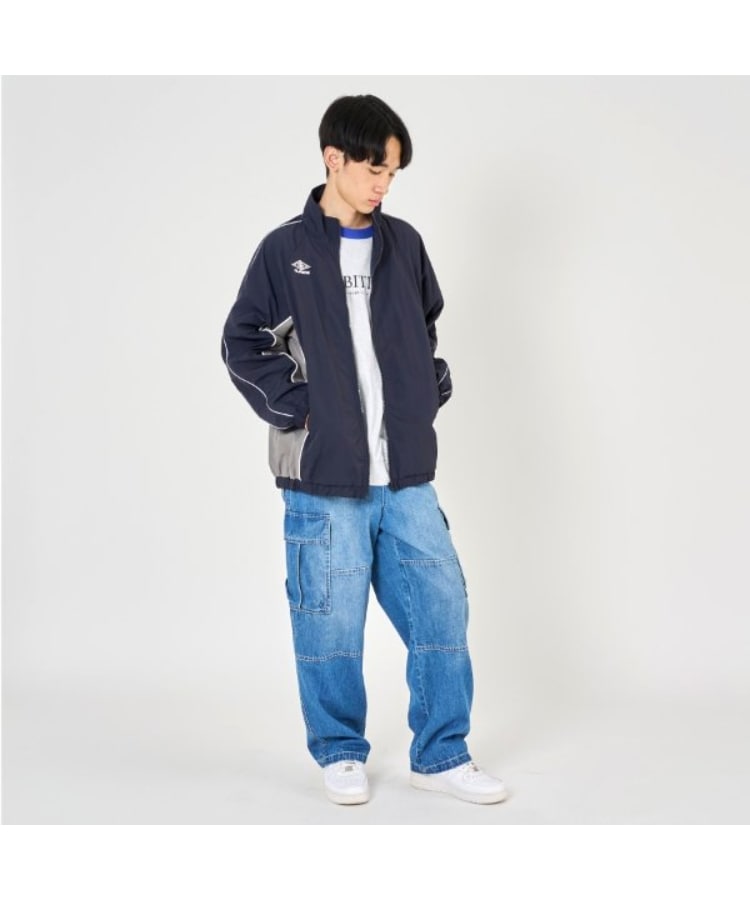 グラソス(GLAZOS)のパイピングジップアップジャケット9