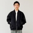 グラソス(GLAZOS)のデニムボンバージャケット ブラック(219)