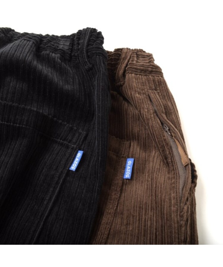 グラソス(GLAZOS)のコーデュロイワイドカーゴパンツ6