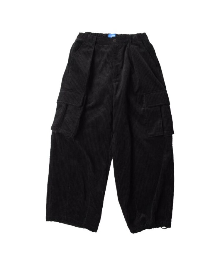 グラソス(GLAZOS)のコーデュロイワイドカーゴパンツ17