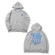 グラソス(GLAZOS)の【速乾・毛玉になりにくい】バックプリントジップアップビッグパーカー14