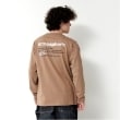 グラソス(GLAZOS)の【プチプラ】バックロゴ長袖Tシャツ ベージュ(052)