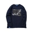 グラソス(GLAZOS)のフォトフロントプリント長袖Tシャツ7