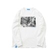 グラソス(GLAZOS)のフォトフロントプリント長袖Tシャツ8