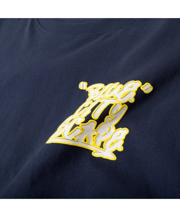グラソス(GLAZOS)のストリートグラフィティ発泡プリントビッグ長袖Tシャツ9