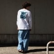 グラソス(GLAZOS)のストリートグラフィティ発泡プリントビッグ長袖Tシャツ1