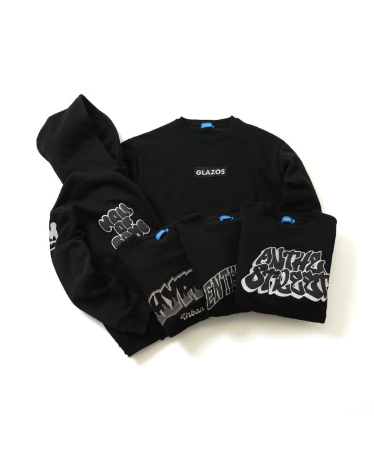 グラソス(GLAZOS)の【毛玉になりにくい】裏起毛・ブラックコレクション15