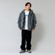 グラソス(GLAZOS)の【毛玉になりにくい】裏起毛・ボックス刺繍ロゴトレーナー4