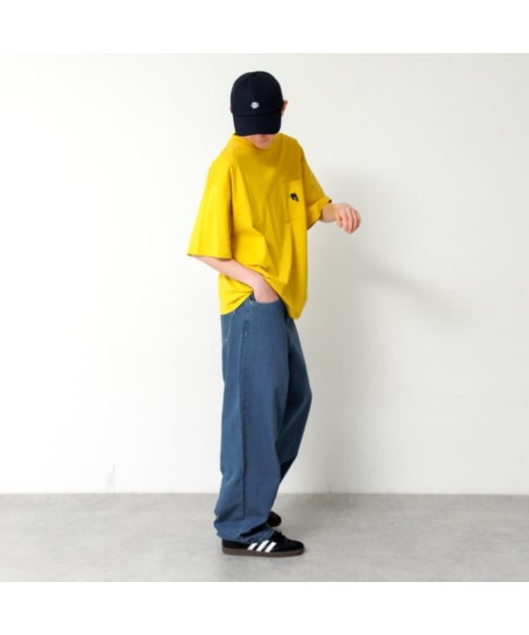 グラソス(GLAZOS)のストレッチデニム・ワイドバギーパンツ3