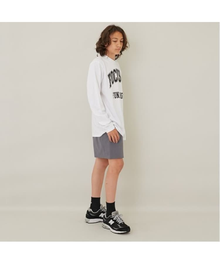グラソス(GLAZOS)の【プチプラ】フロントカレッジロゴ長袖Tシャツ2
