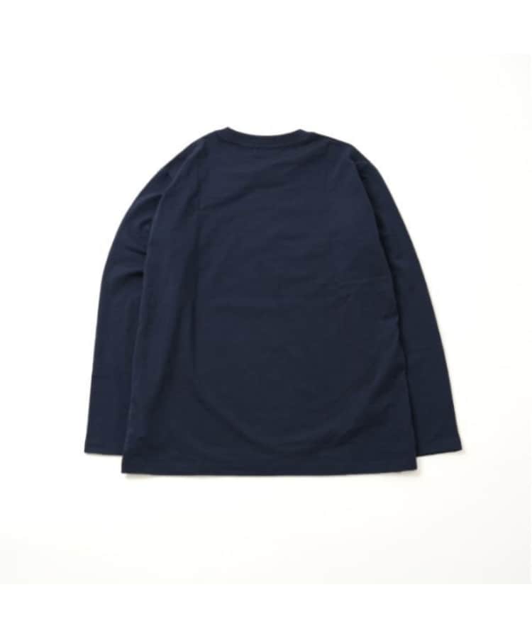 グラソス(GLAZOS)の【プチプラ】フロントカレッジロゴ長袖Tシャツ8