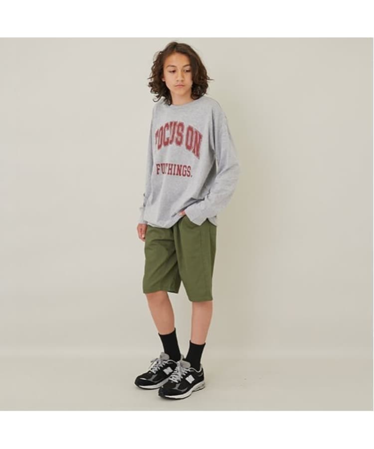 グラソス(GLAZOS)の【プチプラ】フロントカレッジロゴ長袖Tシャツ16