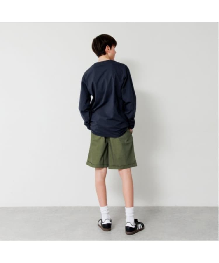 グラソス(GLAZOS)の【プチプラ】フロントカレッジロゴ長袖Tシャツ19