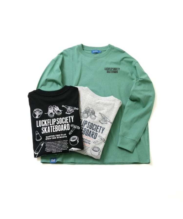 グラソス(GLAZOS)のスケボーツールプリントビッグ長袖Tシャツ8
