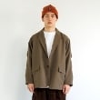 グラソス(GLAZOS)の【セットアップ対応】ユーティリティテーラードジャケット ブラウン(043)