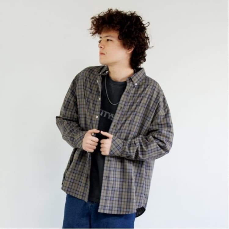 グラソス(GLAZOS)のアソート・ボタンダウン長袖シャツ シャツ・ブラウス