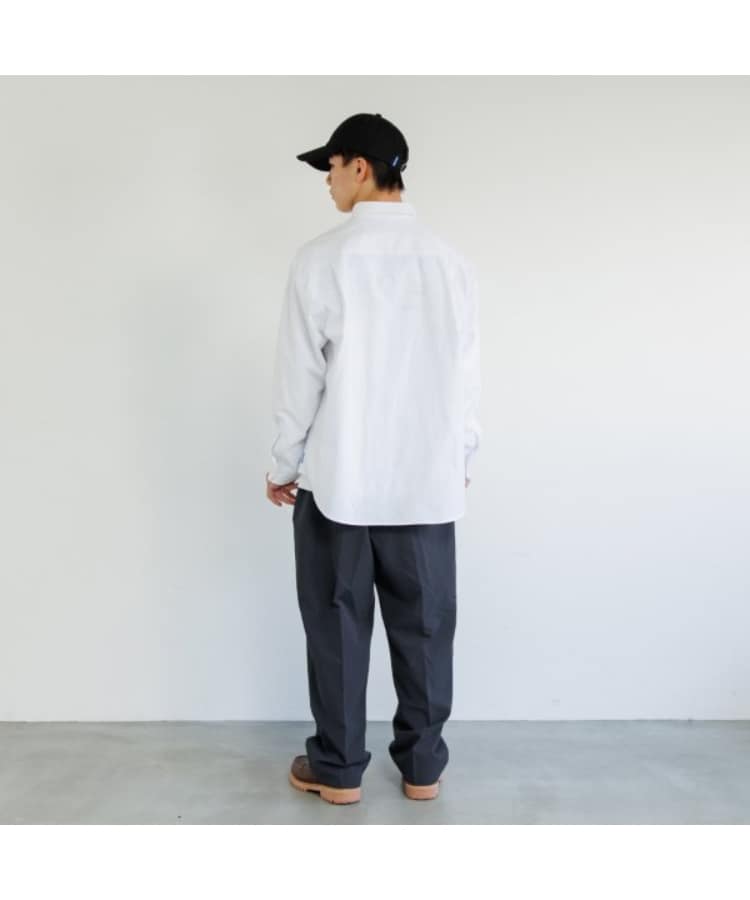 グラソス(GLAZOS)のオックス・ボタンダウン長袖シャツ3