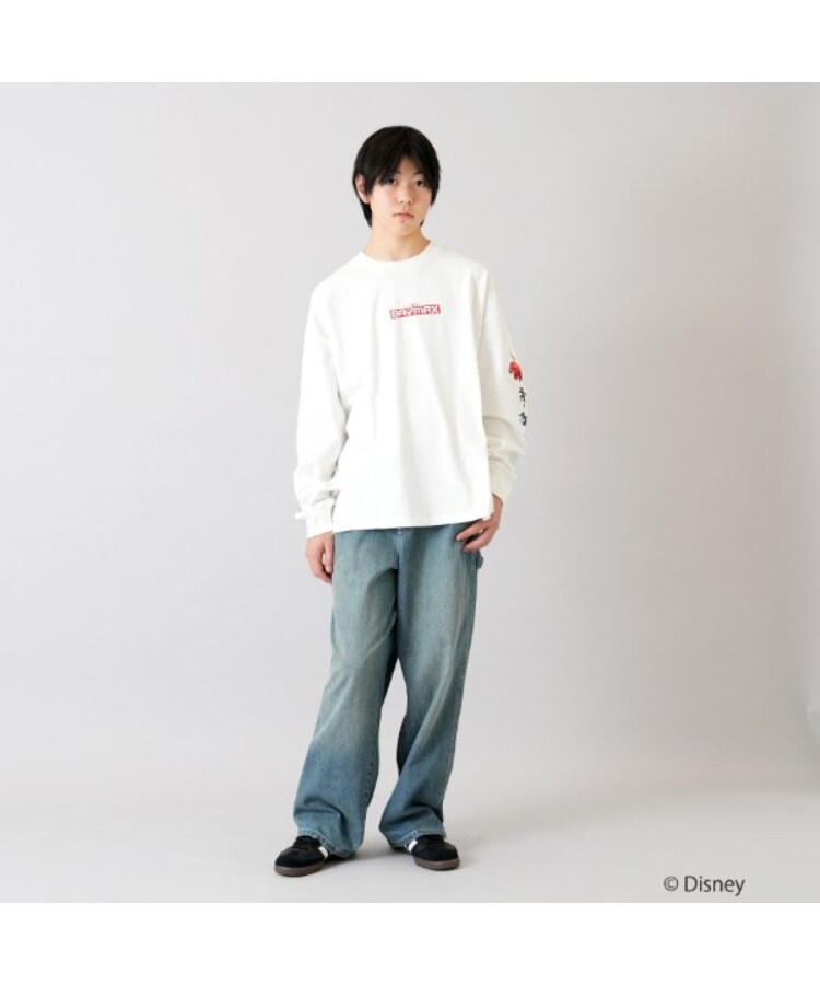 グラソス(GLAZOS)の【DISNEY】BAYMAX / 袖プリント長袖Tシャツ3