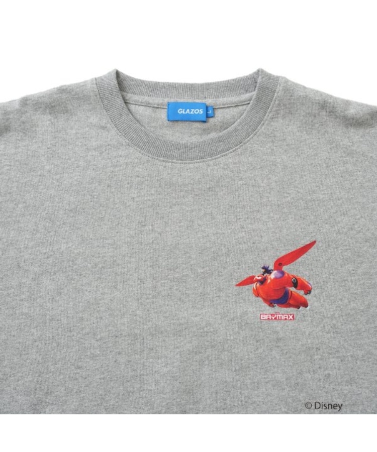 グラソス(GLAZOS)の【DISNEY】BAYMAX / バックフォトプリント長袖Tシャツ5