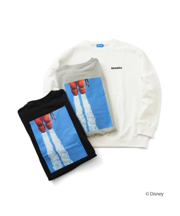 グラソス(GLAZOS)の【DISNEY】BAYMAX / バックフォトプリントトレーナー16