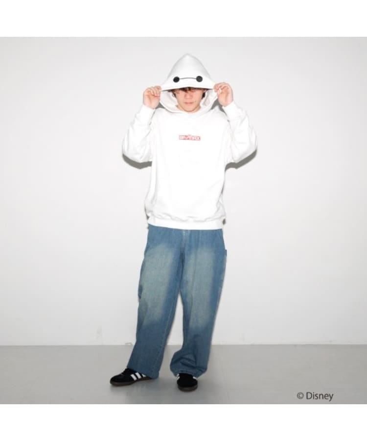 グラソス(GLAZOS)の【DISNEY】BAYMAX / バックプリントパーカー1