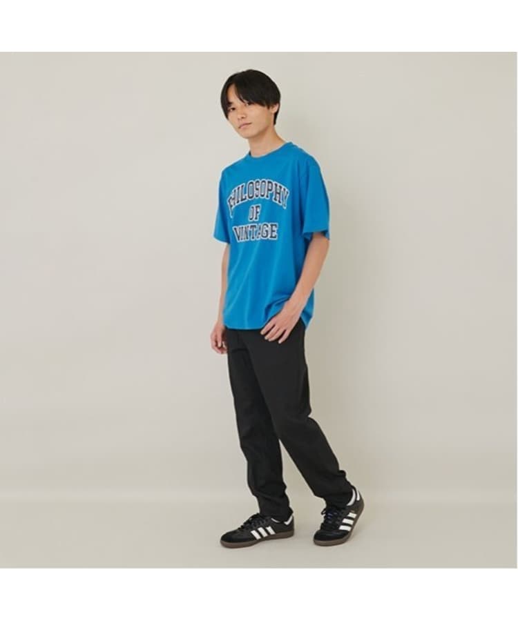 グラソス(GLAZOS)の綿ポリストレッチツイル・スリムパンツ5