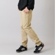 グラソス(GLAZOS)の綿ポリストレッチツイル・スリムパンツ ベージュ(052)